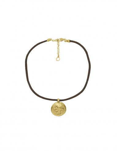 COLLAR ROSALIE ORO CORTO CICLÓN