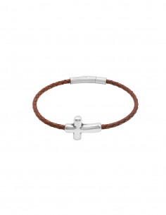 PULSERA AMÉN CICLÓN MARRÓN