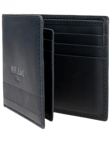 BILLETERO TARJETERO PIEL PEPE JEANS DEEP