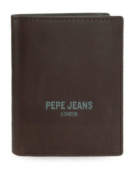 CARTERA CON MONEDERO PIEL PEPE JEANS DEEP