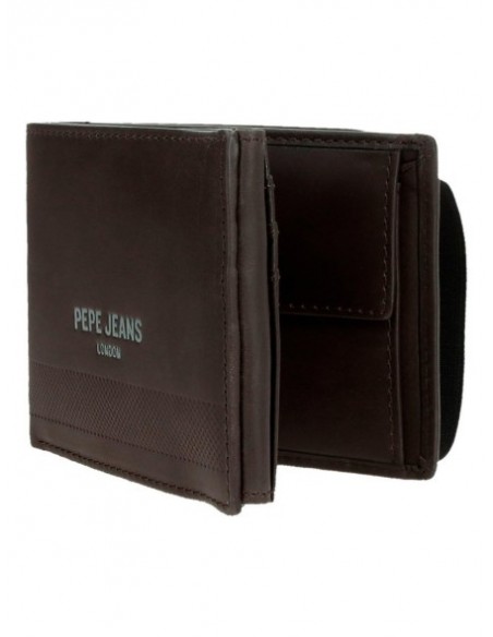 CARTERA PIEL CON MONEDERO PEPE JEANS DEEP