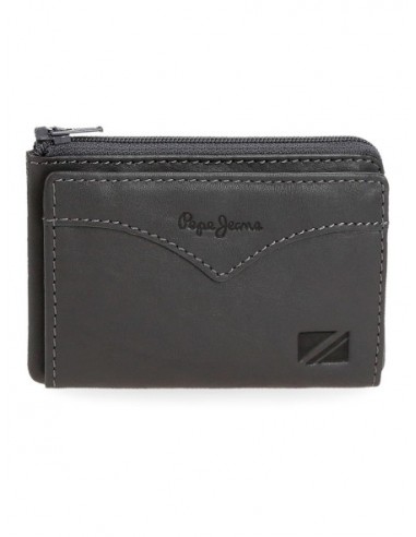 TARJETERO PIEL MONEDERO PEPE JEANS...