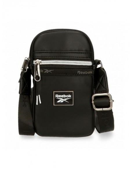 BANDOLERA PORTA MÓVIL REEBOK TINA NEGRO