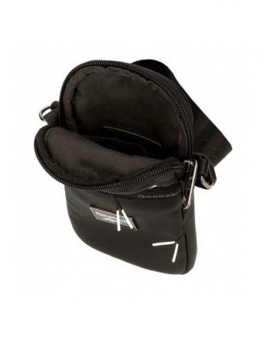 BANDOLERA PORTA MÓVIL REEBOK TINA NEGRO