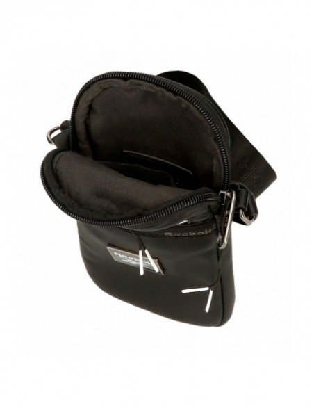 BANDOLERA PORTA MÓVIL REEBOK TINA NEGRO