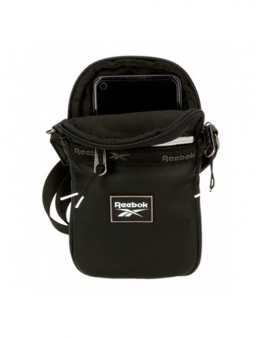 BANDOLERA PORTA MÓVIL REEBOK TINA NEGRO