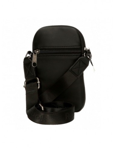 BANDOLERA PORTA MÓVIL REEBOK TINA NEGRO