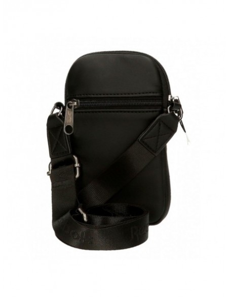 BANDOLERA PORTA MÓVIL REEBOK TINA NEGRO