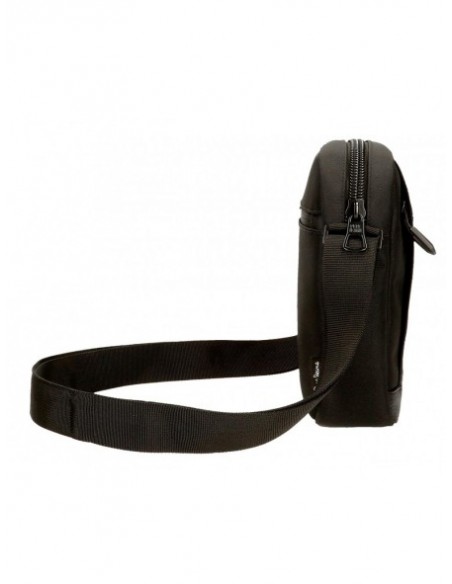 BANDOLERA MEDIANA PEPE JEANS LEIGHTON NEGRO