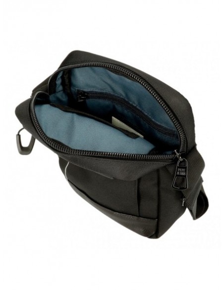 BANDOLERA MEDIANA PEPE JEANS LEIGHTON NEGRO