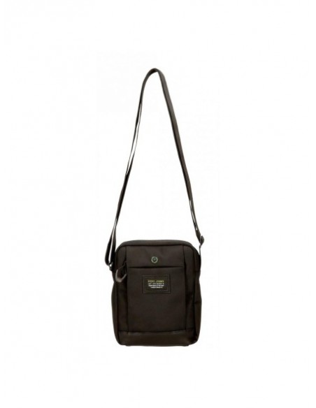 BANDOLERA MEDIANA PEPE JEANS LEIGHTON NEGRO