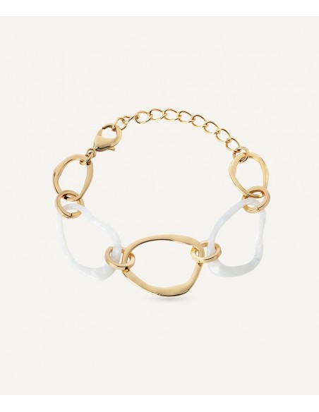 PULSERA REFLEXE ACETATO BLANCO VIDAL & VIDAL