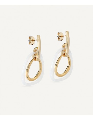 PENDIENTES REFLEXE CHAPADO ORO 18KT...