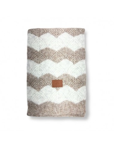 BUFANDA CARAMELO BICOLOR