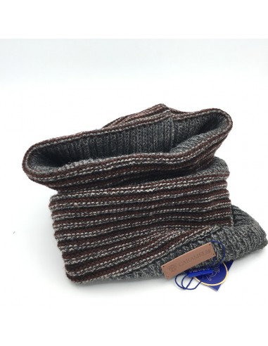 BRAGA CUELLO JASPEADO CARAMELO CABALLERO