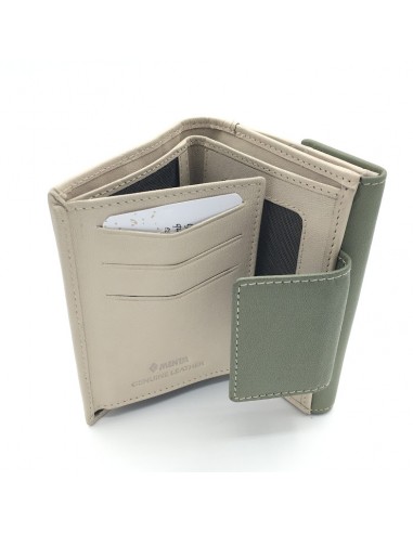 CARTERA BILLETERO PIEL MENTA MANILA