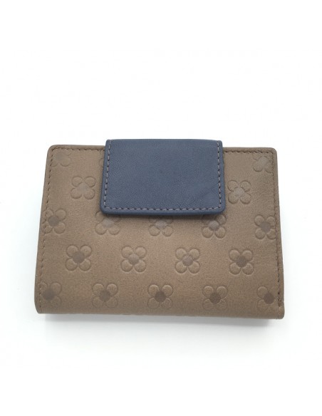 CARTERA BILLETERO PIEL MENTA MANILA