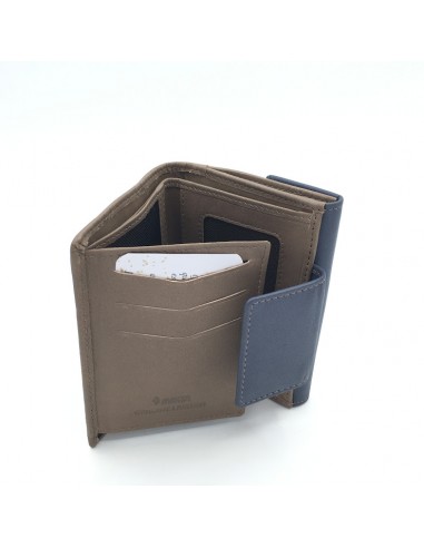 CARTERA BILLETERO PIEL MENTA MANILA