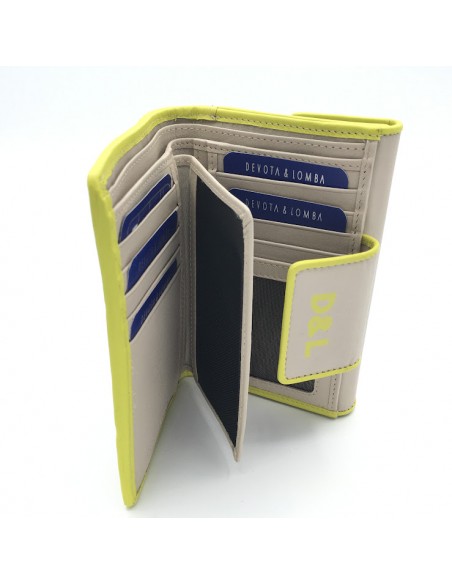 MONEDERO BILLETERO PIEL DEVOTA & LOMBA MADEIRA