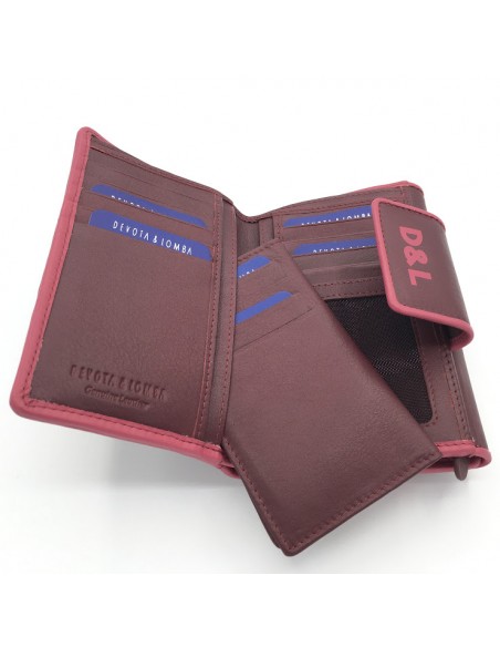 MONEDERO BILLETERO PIEL DEVOTA & LOMBA MADEIRA