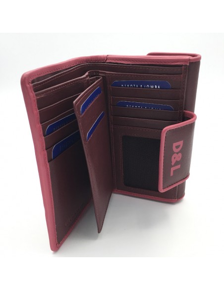 MONEDERO BILLETERO PIEL DEVOTA & LOMBA MADEIRA