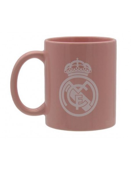 TAZA CERAMICA REAL MADRID ROSA 330ML