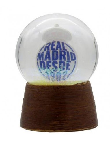 BOLA DE NIEVE REAL MADRID ESCUDO...
