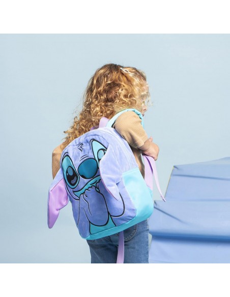 MOCHILA INFANTIL STITCH 28 CM