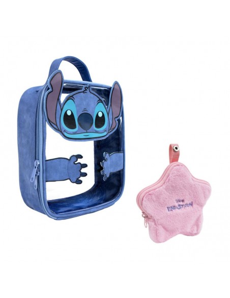 NECESER ASEO VIAJE CON MONEDERO STITCH 16CM