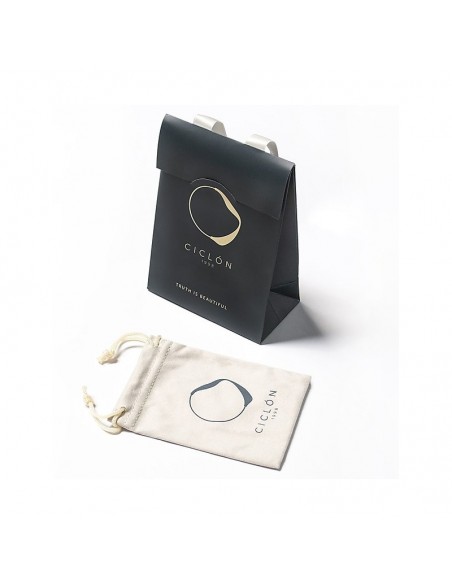 PULSERA JULIETTE CICLÓN METAL PLATA Y DORADO