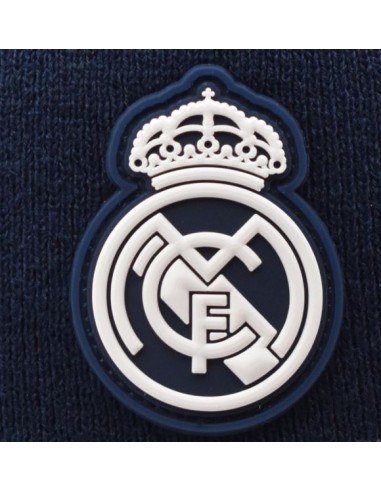 GORRO REAL MADRID AZUL MARINO RAYAS