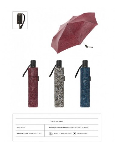 PARAGUAS PLEGABLE MINI PERTEGAZ CON...
