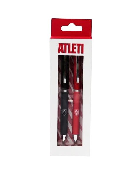 SET 2 BOLIGRAFOS ATLÉTICO DE MADRID