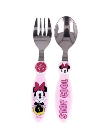 SET 2 CUBIERTOS MINNIE