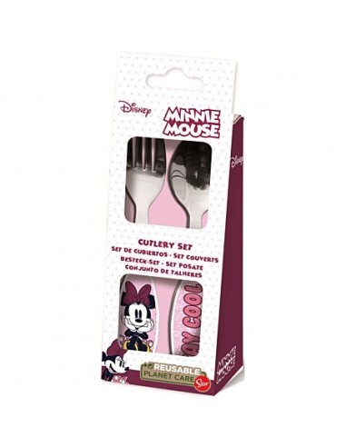 SET 2 CUBIERTOS MINNIE