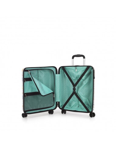 MALETA CABINA MR. WONDERFUL VIVES BLANCA