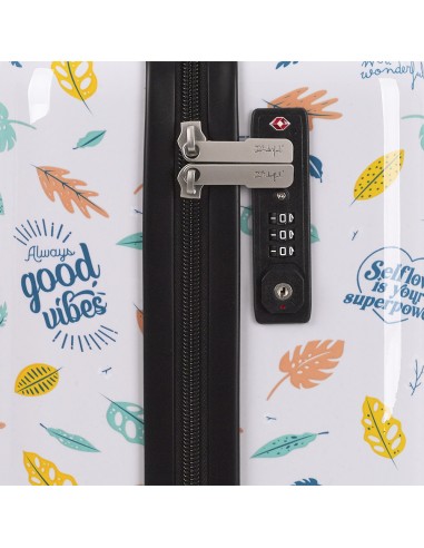 MALETA CABINA MR. WONDERFUL VIVES BLANCA