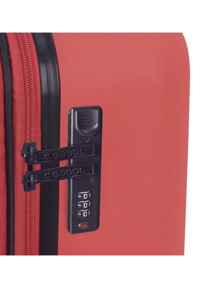 MALETA CABINA ABS FUTURE GABOL SALMÓN