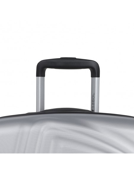 MALETA CABINA ABS ARIES GABOL PLATA
