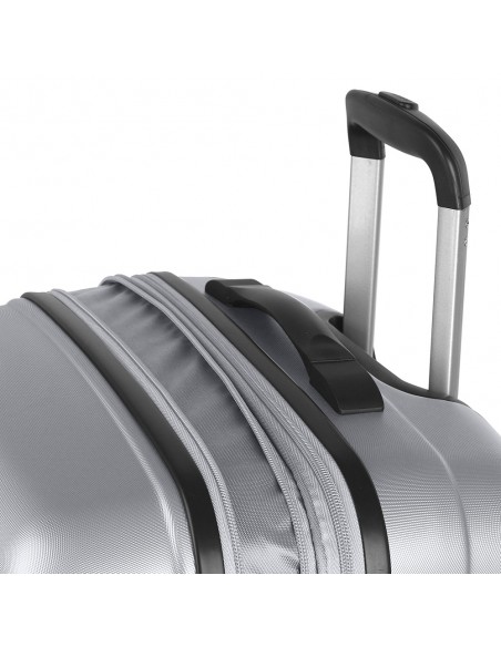 MALETA CABINA ABS ARIES GABOL PLATA