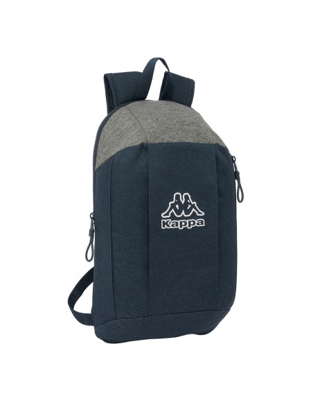 MINI MOCHILA CREMALLERA VERTICAL KAPPA "DARK NAVY"