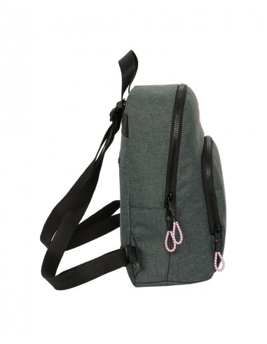 MINI MOCHILA KAPPA "SILVER PINK"