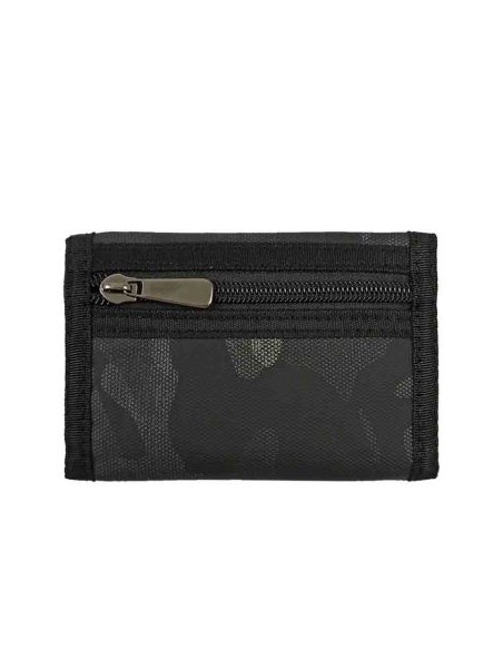 CARTERA BILLETERO JUVENIL NYLON CAMUFLAJE GRIS CHARRO