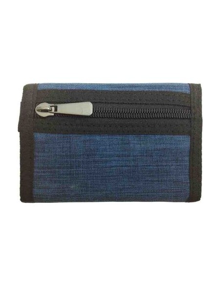 CARTERA BILLETERO JUVENIL AZUL VAQUERO CHARRO