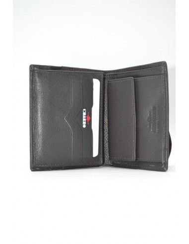 BILLETERO CON MONEDERO KRONOS MARRÓN...