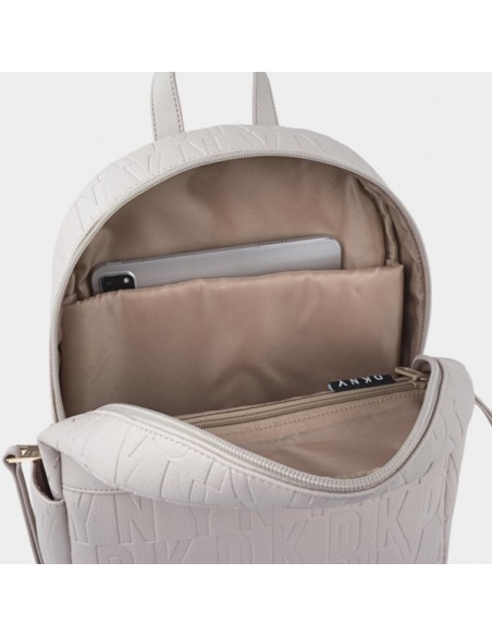 MOCHILA IMPRESSIONIST SS DKNY BEIGE