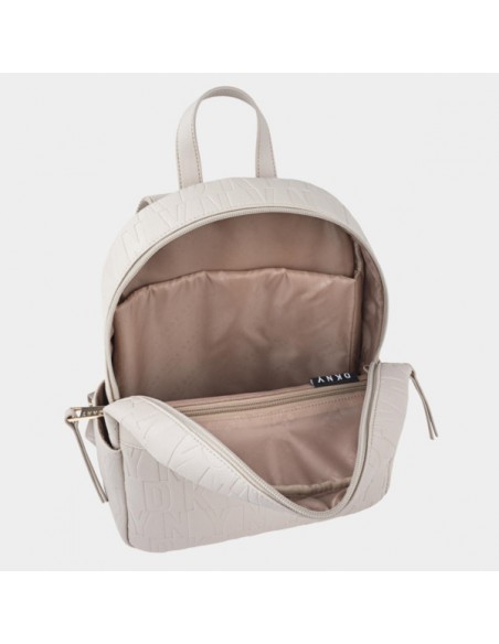 MOCHILA IMPRESSIONIST SS DKNY BEIGE