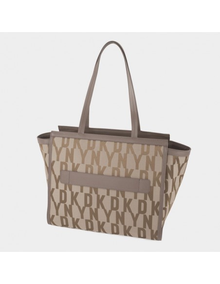 BOLSO SHOPPER ICONIC SS DKNY TAUPE