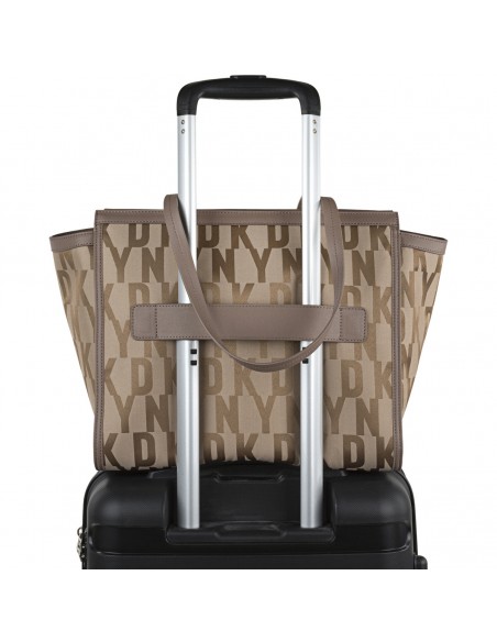 BOLSO SHOPPER ICONIC SS DKNY TAUPE