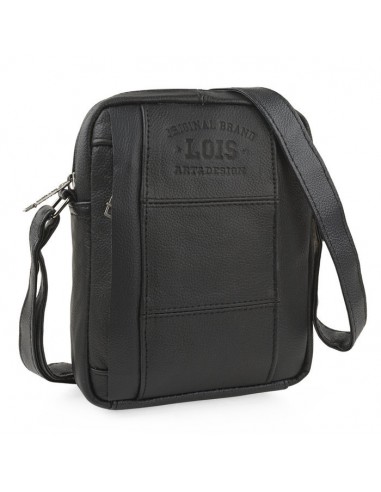 BANDOLERA PIEL STEENS LOIS NEGRA